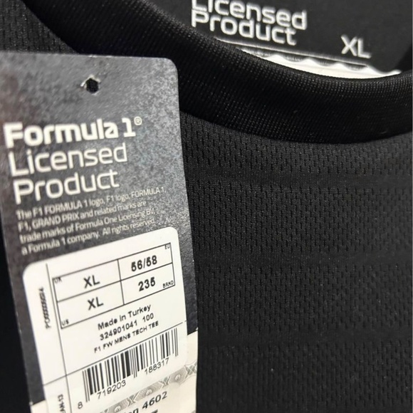 Formula 1 (F1) Shirt - XL, Black BNWT - Picture 4 of 4